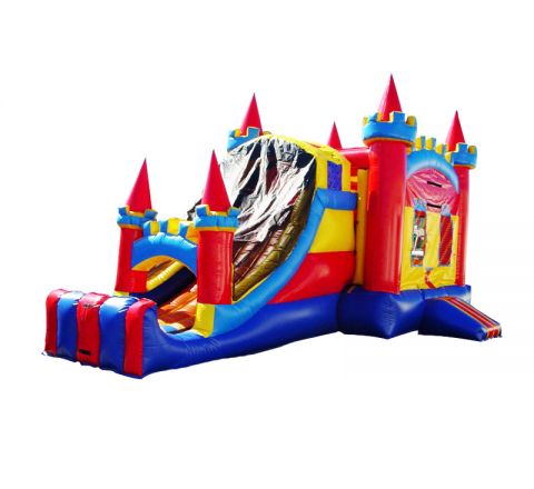 Red Castle Combo Jumper Rental in San Diego