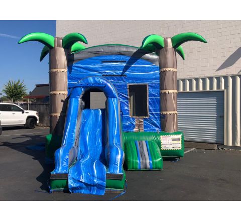 3 in 1 Hawaiian Green and Blue  DRY Combo (C286)