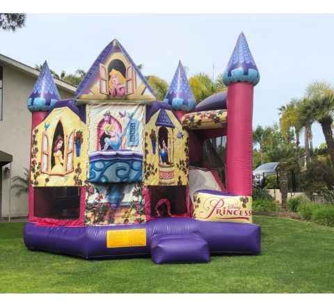 Princess Combo Jumper 5 in 1 Rental in San Diego