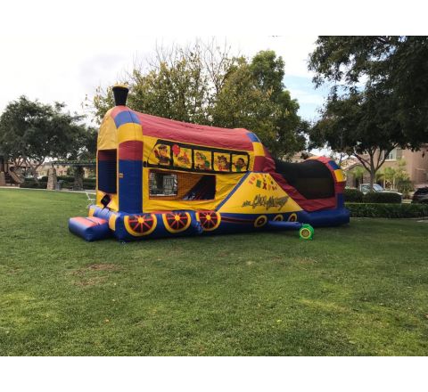 Choo Choo Train Combo Jumper Rental in San Diego