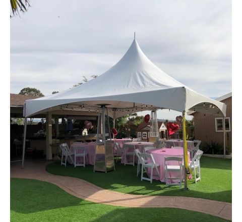High Peak Tent 20x20 Rental in San Diego