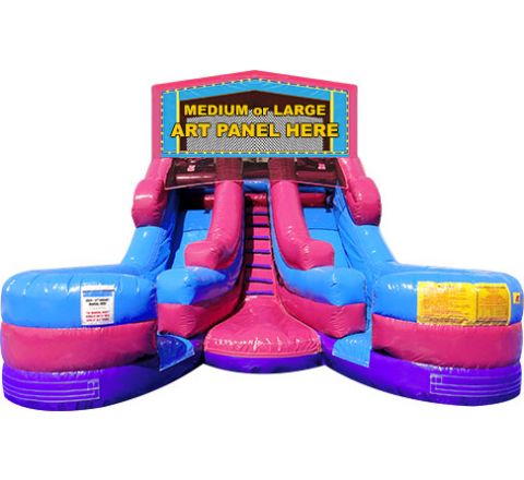 Dream Module Double Slide Jumper Rental in San Diego