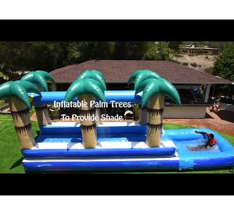 Single Lane Tropical Slip n Slide (sku w427)