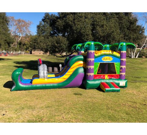 Dual Lane Maui Combo Jumper Rental in San Diego