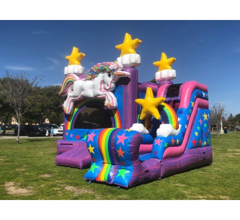 Dual Lane Unicorn Combo Rental in San Diego